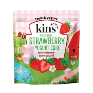 Сублимированный йогурт со вкусом клубники Kin's Nature, 14 г