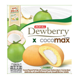 Слоёные пирожные Dewberry x Cocomax с кокосом, 15 г, набор 24 шт.