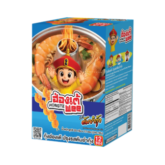 Снек Hongtewee «Креветка Хонгте» со вкусом том ям, 20 г, набор 12 шт.