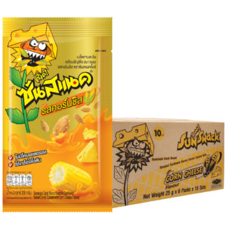 Семечки подсолнечника Sunsnack со вкусом кукурузы с сыром, 25 г, набор 16 шт.