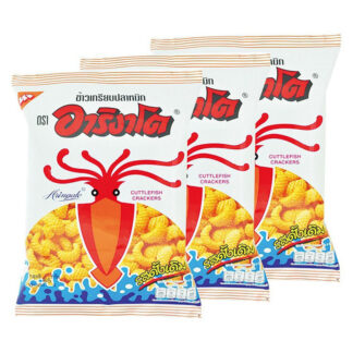 Чипсы с каракатицей Arigato классические, 50 г, набор 3 шт.