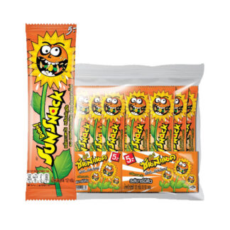 Хрустящие семечки подсолнечника Sunsnack со вкусом барбекю, 12 г, набор 12 шт.