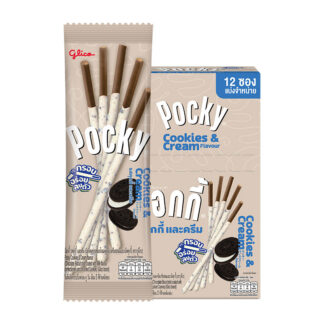 Печенье-палочки Glico Pocky «Печенье и крем», 11 г, набор 12 шт.
