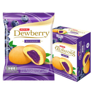 Пирожные Dewberry с кремом со вкусом черники, 15 г, набор 12 шт.