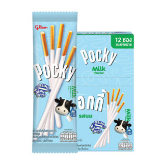 Печенье-палочки Glico Pocky со вкусом молока, 10 г, набор 12 шт.