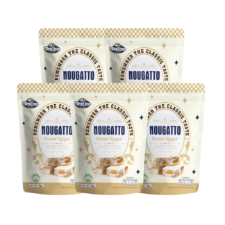 Нуга с хрустящим печеньем Nezline Nougatto с орехами, 50 г, набор 5 шт.