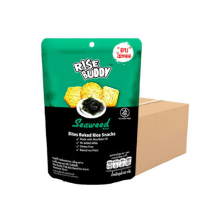 Рисовые чипсы Rise Buddy со вкусом морских водорослей, 60 г, набор 24 шт.