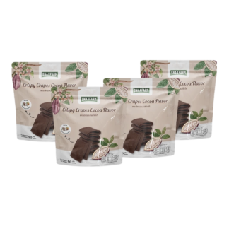 Хрустящие креп-трубочки Snaxfarm со вкусом какао, 50 г