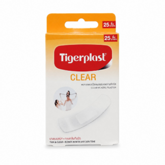 Прозрачные пластыри Tigerplast Clear, 25 шт.