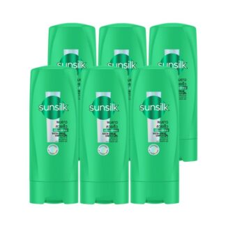 Кондиционер для волос Sunsilk Healthier & Long (зелёный), 60 мл (Sunsilk Hair Conditioner Healthier & Long Green 60 ml)