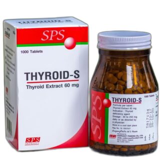 Тироид-С Экстракт щитовидной железы (THYROID-S 60mg 500 tablets) - ЧИТАЙТЕ ОПИСАНИЕ