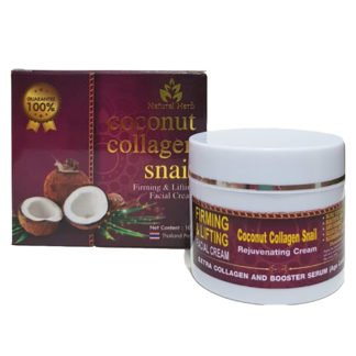 Антивозрастной крем Natural Herb с кокосом, коллагеном и улиткой