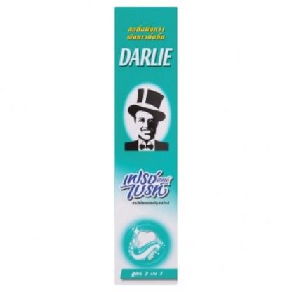 Зубная паста Дарли Белизна и Свежесть с фтором (Darlie Fresh'n Brite 2 In 1 Formula Fluoride Toothpaste 160g)