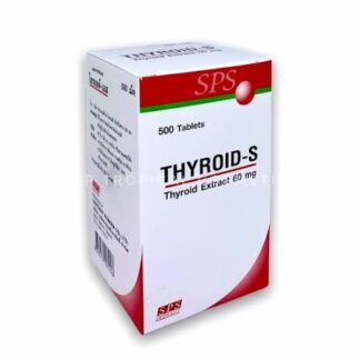 Натуральный Тироид из Таиланда (Thyroid-S) — полный спектр гормонов T1-T4, 500 таб.