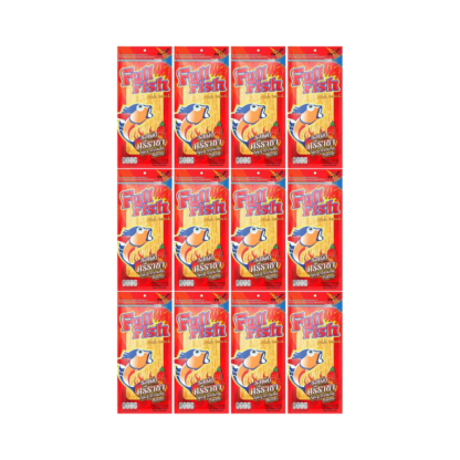 Рыбная соломка Fullfish со вкусом острого соуса шрирача, 70 г, набор 12 шт. (FULLFISH Fish Strips Spicy Sriracha 70g x12)