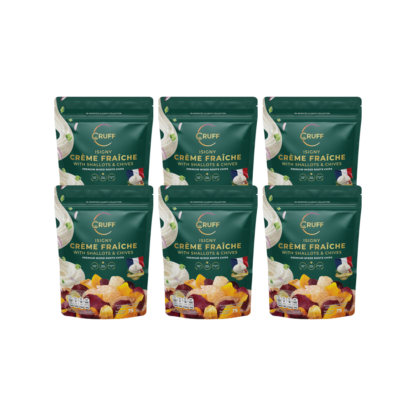 Чипсы из разноцветных корнеплодов и таро Cruff со вкусом крем-фреш Isigny, 75 г, набор 6 шт. (CRUFF Mixed Roots Chips Isigny Creme 75g x6)