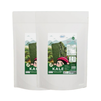 Хрустящие листы кале Snackies, как водоросли, набор 2 шт. (SNACKIES Crispy Kale Sheets x2)
