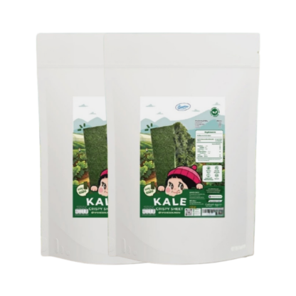 Хрустящие листы кале Snackies, как водоросли, набор 2 шт. (SNACKIES Crispy Kale Sheets x2)