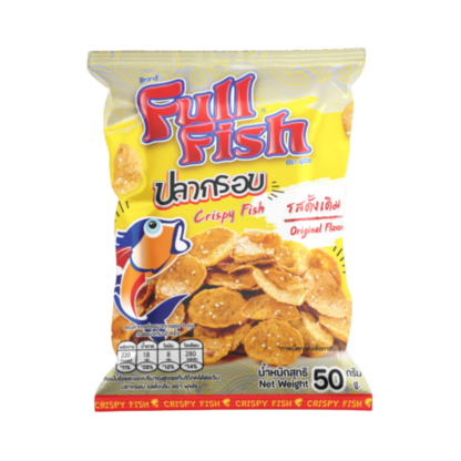 Хрустящая рыбка Fullfish с оригинальным вкусом, 50 г (FULLFISH Crispy Fish Original 50g)