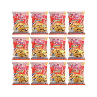 Хрустящая рыбка Fullfish со вкусом барбекю, 50 г, набор 12 шт. (FULLFISH Crispy Fish BBQ 50g x12)
