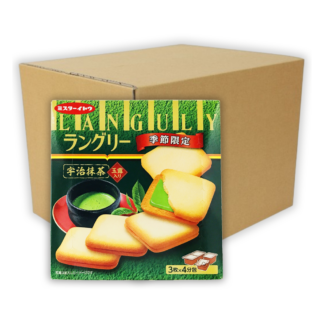 Печенье Mr. Ito Languly с кремом матча удзи, 125 г, набор 12 шт.