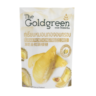 Сублимированный хрустящий дуриан Монтхонг The Goldgreen, 78 г