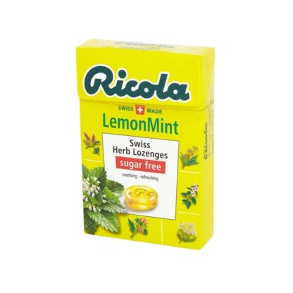 Леденцы Ricola «Лимон и мята», 40 г (Ricola Candy Lemon Mint 40g)