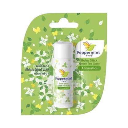 Бальзам-стик Peppermint Field с ароматом зелёного чая, 6 г (Peppermint Field Balm Stick Green Tea Scent 6 g)