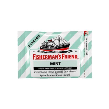 Леденцы Fisherman's Friend «Мята» без сахара, 22 г (Fisherman's Friend Sugar Free Mint 22 g)