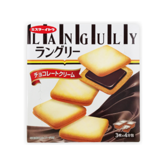 Печенье Mr. Ito Languly с шоколадной начинкой (MR. ITO Languly Chocolate Cream Cookie)