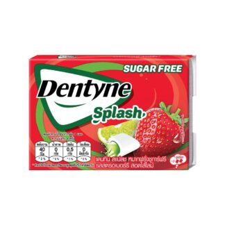 Жевательная резинка Dentyne Splash Клубника и лайм без сахара, 13,3 г (Dentyne Splash Sugar Free Strawberry Lime)