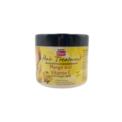 Питательная маска для волос Banna с манго и витамином Е 300мл (Treatment Mango Banna 300ml)