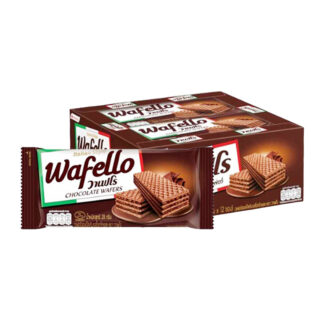 Вафли Wafello с шоколадным кремом, 35 г, набор 12 шт. (WAFELLO Chocolate Cream Wafer 35g x12)