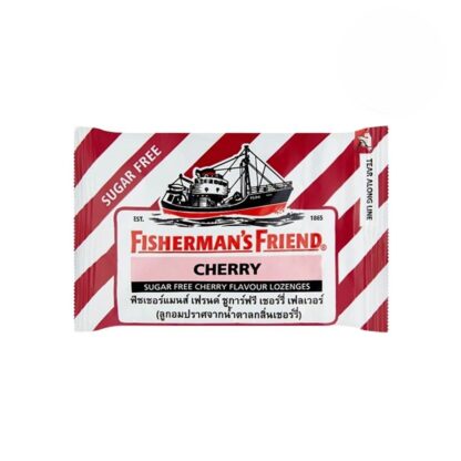 Леденцы Fisherman's Friend «Вишня» без сахара, 22 г (Fisherman's Friend Sugar Free Cherry 22 g)
