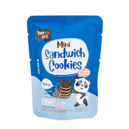 Мини-печенье сэндвич Tiny Bite со вкусом шоколада (TINY BITE Mini Sandwich Cookies Chocolate)