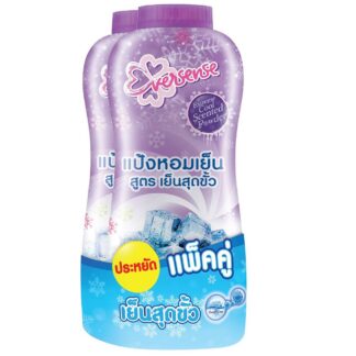 Охлаждающий тальк Eversense Extreme Cool Violet, 280 г, набор 2 шт. (Eversense Extreme Cool Scented Powder Violet 280 g x2)