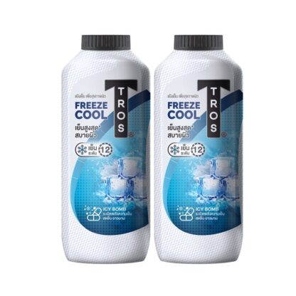 Охлаждающий тальк Tros Freeze Cool, 260 г, набор 2 шт. (Tros Freeze Cool Cooling Talcum 260 g x2)