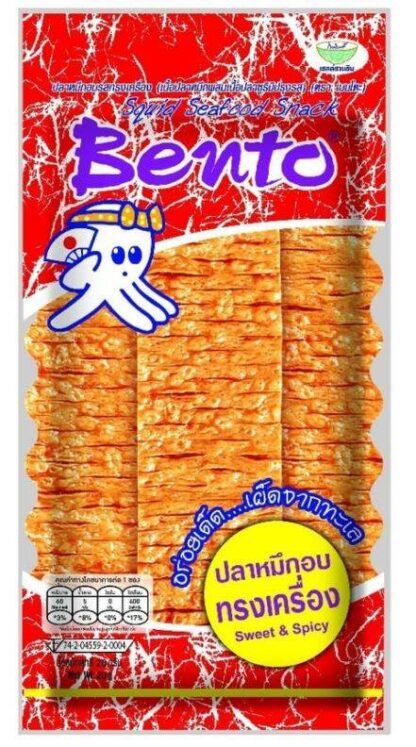 Снек из сладко-острого кальмара (Sweet and spicy squid snack)