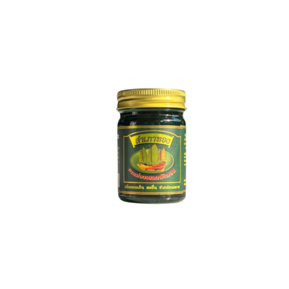 Зелёный бальзам Samphao Thong с клинакантусом (Phaya Yo), 50 г (Samphao Thong Clinacanthus Nutans Balm 50 g)