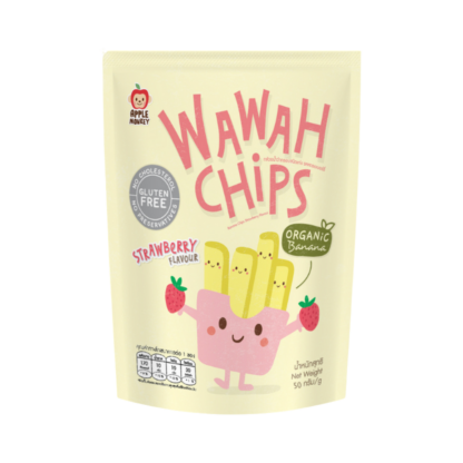 Банановые чипсы Apple Monkey Wawa Chips, 50 г (APPLE MONKEY Wawa Chips Crispy Banana 50g)
