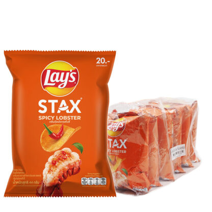 Картофельные чипсы Lay's Stax со вкусом острого лобстера, 44 г, набор 6 шт. (LAY'S Stax Potato Chips Spicy Lobster 44g x6)