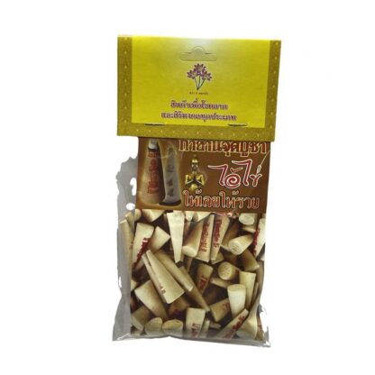 Благовония-конусы с агаровым деревом 3 Dokbua, 10 шт. (3 Dokbua Cone Incense Agarwood 10 pcs)