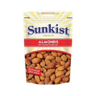 Миндаль Sunkist сухой обжарки, слабосолёный, 140 г