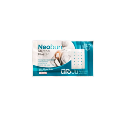 Охлаждающий пластырь Neobun с ментолом, 10 шт. (Neobun Menthol Plaster 10 pcs)