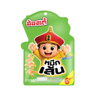 Снек из конняку Hongtewee «Кальмаровая лапша» классический вкус, 8 г, набор 6 шт.