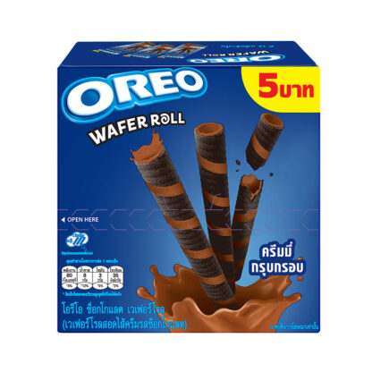 Вафли Oreo шоколадные, 18 г, набор 12 шт. (OREO Chocolate Wafer 18g x12)