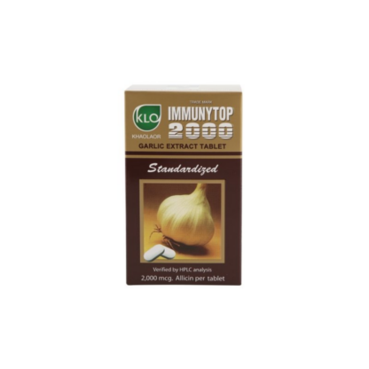 Экстракт чеснока Khaolaor Immunytop 2000, 100 таблеток (Khaolaor Immunytop 2000 Garlic Extract 100 tabs)