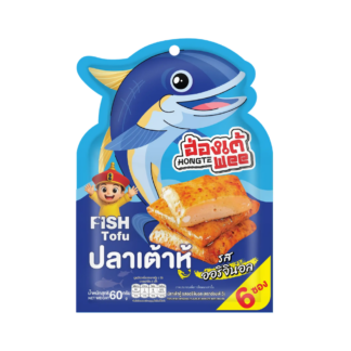 Снек из соевого белка Hongtewee «Тофу-рыбка» оригинальный вкус, 10 г, набор 6 шт.