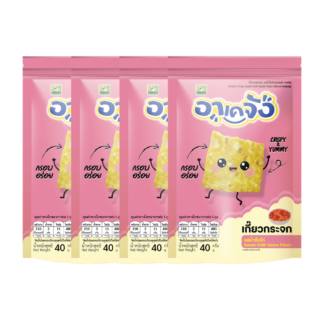 Хрустящие вонтоны Akejang со вкусом сладкого соуса чили, 40 г, набор 4 шт.