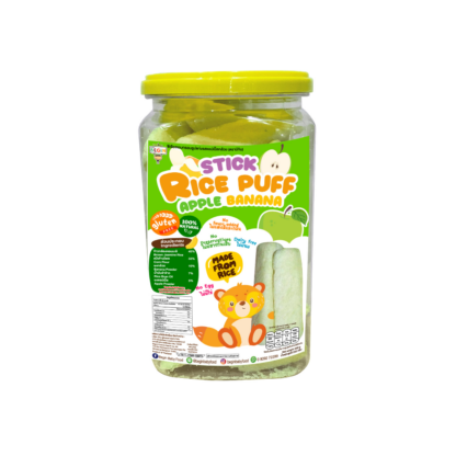 Детские рисовые пуффы с овощами Begin Baby со вкусом сыра, в банке (BEGIN BABY Rice Puff Cheese Jar)
